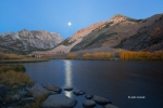 Bishop-Creek-Canyon;California;Eastern-Sierra;Fall-Foliage;Moon;North-Lake;Refle