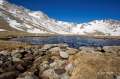 Mount-Evans;Alpine-Tundra;Mountains;Blue-Sky;Snow;Rocks;Tundra;Colorado;Scenic