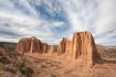 Blue-Sky;Capitol-Reef-National-Park;Erosion;Red-Rock;Sandstone;Upper-Cathedral-V