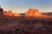 Arches-National-Park;Colorado-Plateau;Courthouse-Towers;Erosion;Red-Rock;Sandsto