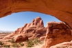 Arch;Arches-National-Park;Blue-Sky;Colorado-Plateau;Erosion;Klondike-Bluffs;Red-