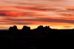 Arches-National-Park;Courthouse-Towers;Erosion;Red-Rock;Sandstone;Sunrise