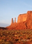 Monument-Valley;Navajo-Indian-Reservation;Three-Sisters;Sandstone;Sand;Buttes;De