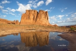 Arches-National-Park;Clouds;Courthouse-Towers;Courthouse-Wash;Desert;Desert-Poth