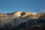 Blue-Sky;Capitol-Reef-National-Park;Erosion;Sandstone;Sunset;Utah