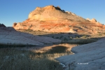 Blue-Sky;Erosion;Paria-Plateau;Red-Rocks;Reflection;Sandstone;Sunrise;Utah;Vermi